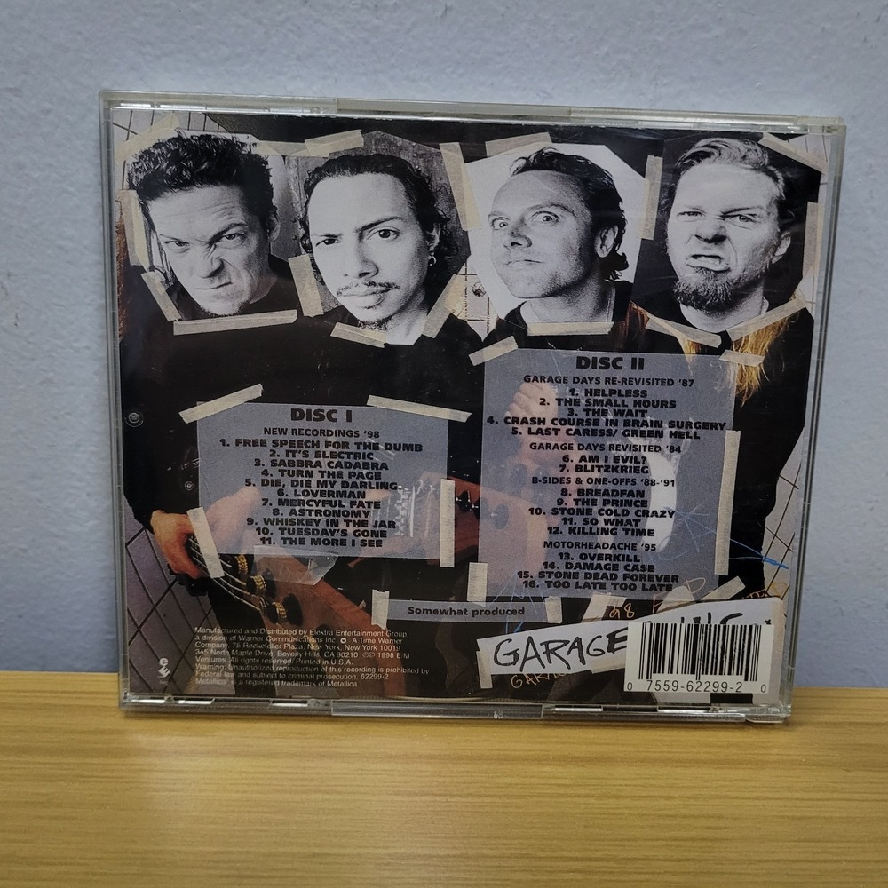 Metallica Rock CD Garage Inc. 2 Disc Set Elektra 1998 - Picture 2 of 5